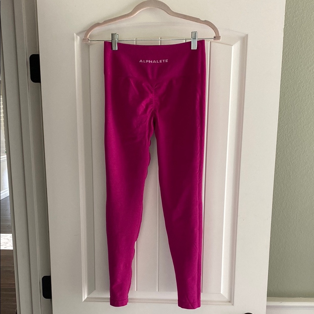 Alphalete Amplify Pink Leggings